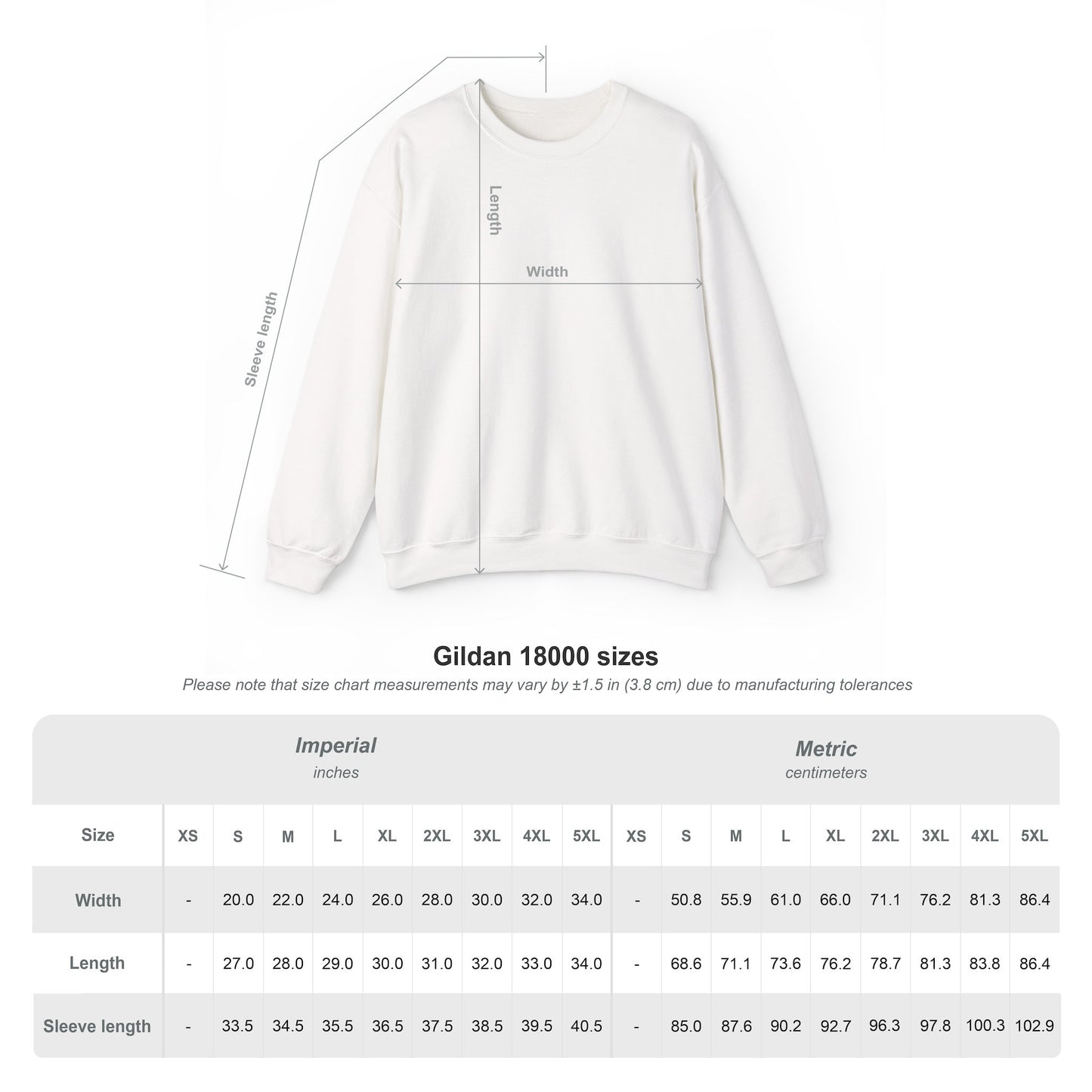 Unisex Custom Crewneck Sweatshirt